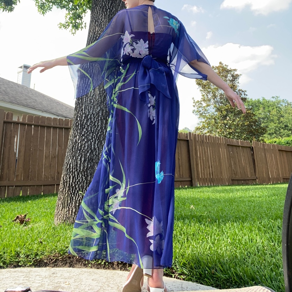 70’s Handmade Chiffon Dress